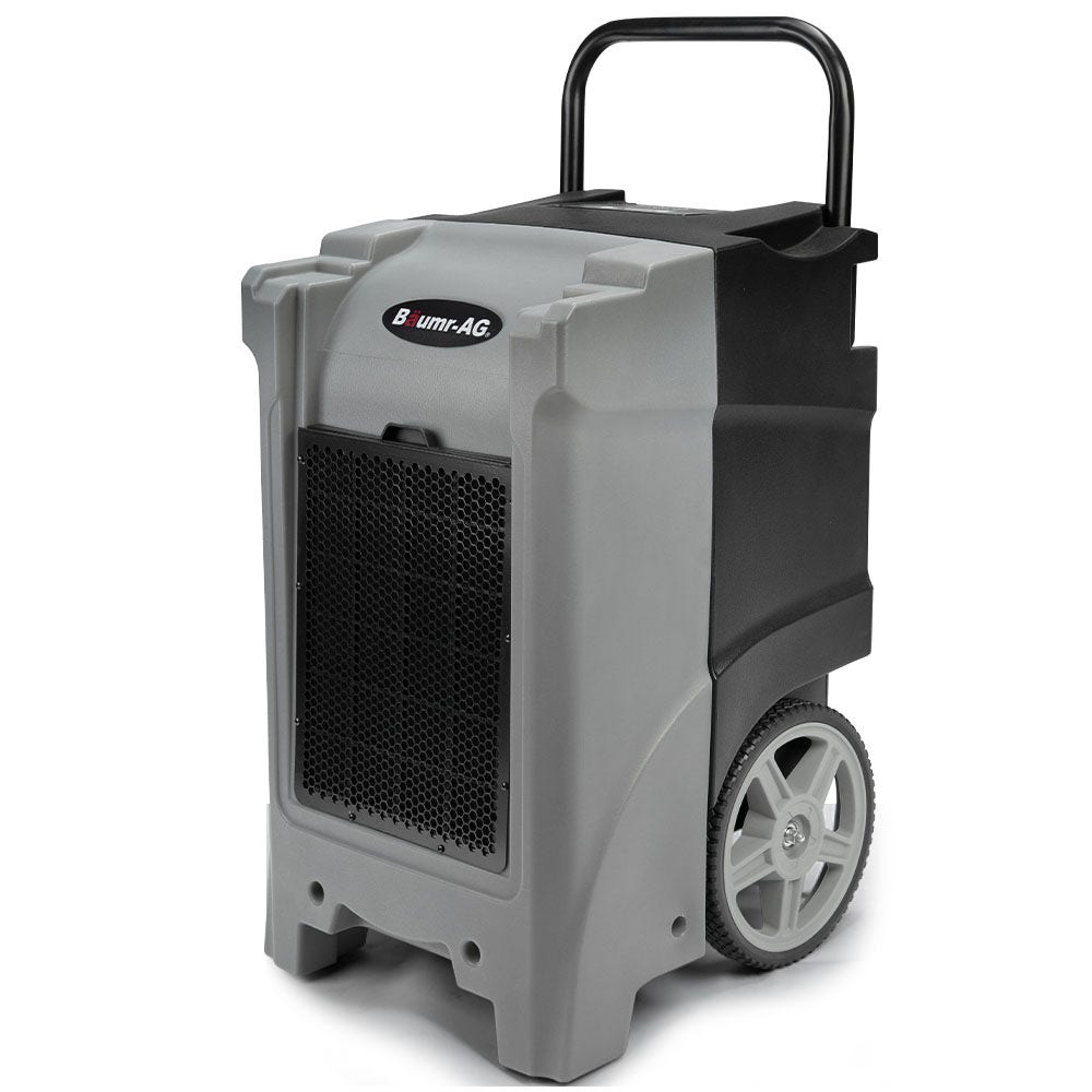 Baumr-AG 90L/day Commercial Air Dehumidifier for Mould Portable Stackable LCD Display Wheels - Appliances > Aroma