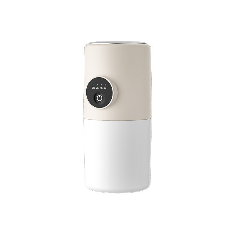 Beige ortable Desktop Dual-Spray Ultrasonic Wellness Humidifier with Air Purification for Office and Bedroom