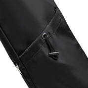 Black Durable Premium Yoga Mat Carry Bag - Multi-Functional Fitness Backpack with Wet Pocket(Mugs are filming props, not included)