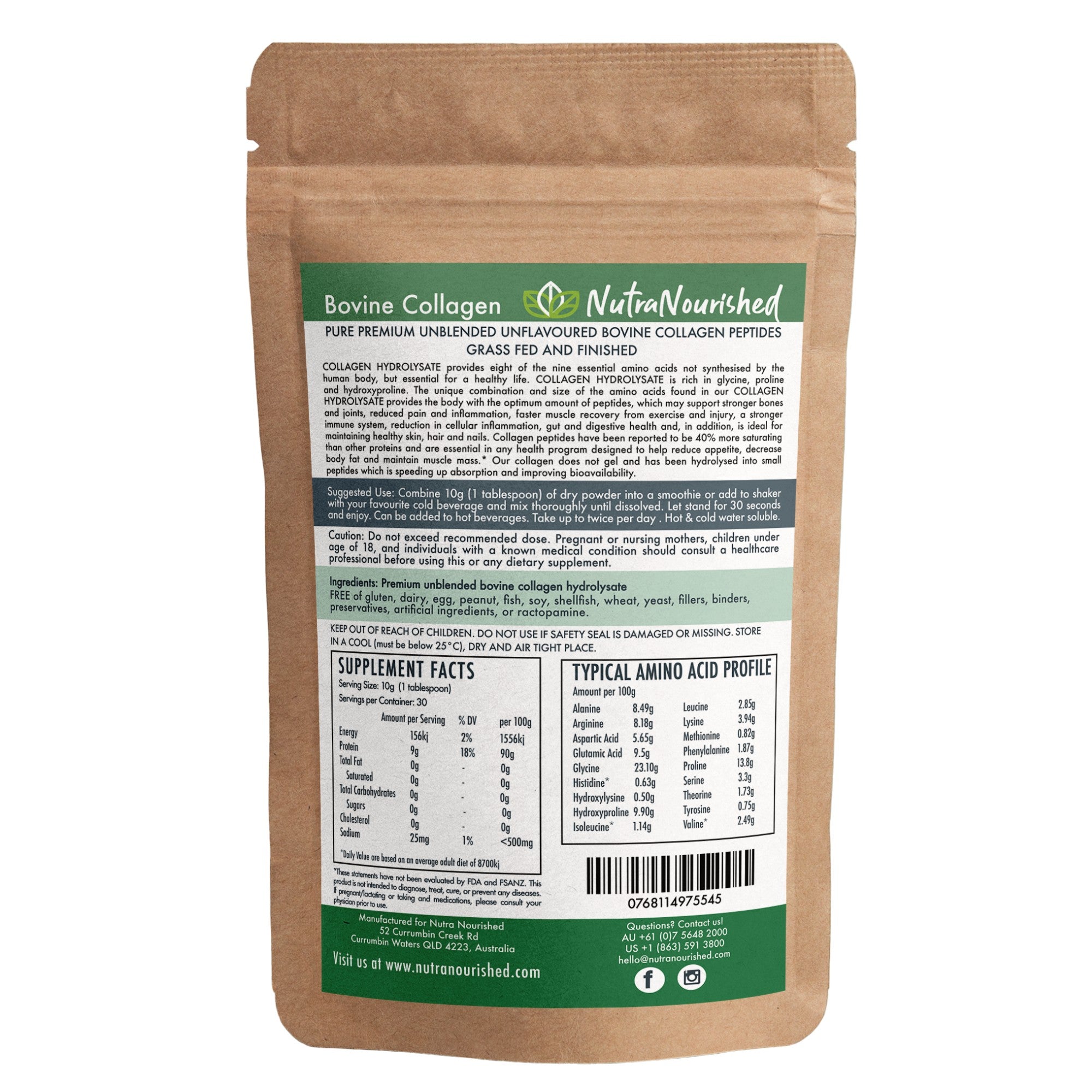 Bovine Collagen Peptides Powder Premium