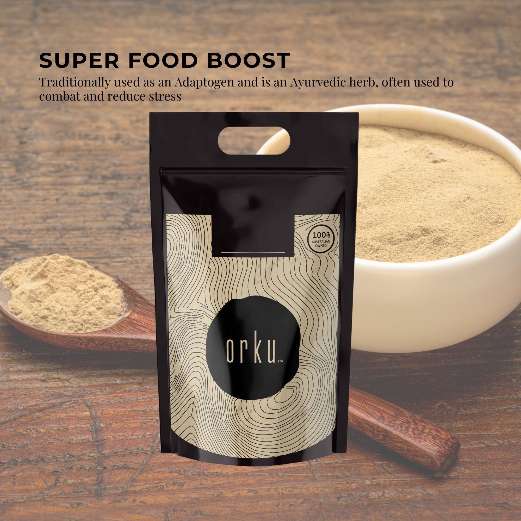 Bulk 10Kg Organic Ashwagandha Root Powder Withania Somnifera Herb Supplement - Health & Beauty > Nutrition &