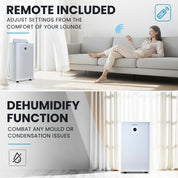 CARSON 3.5kW Portable Climate Control Air Conditioner, with Dehumidifier Mode & Fan Cooler
