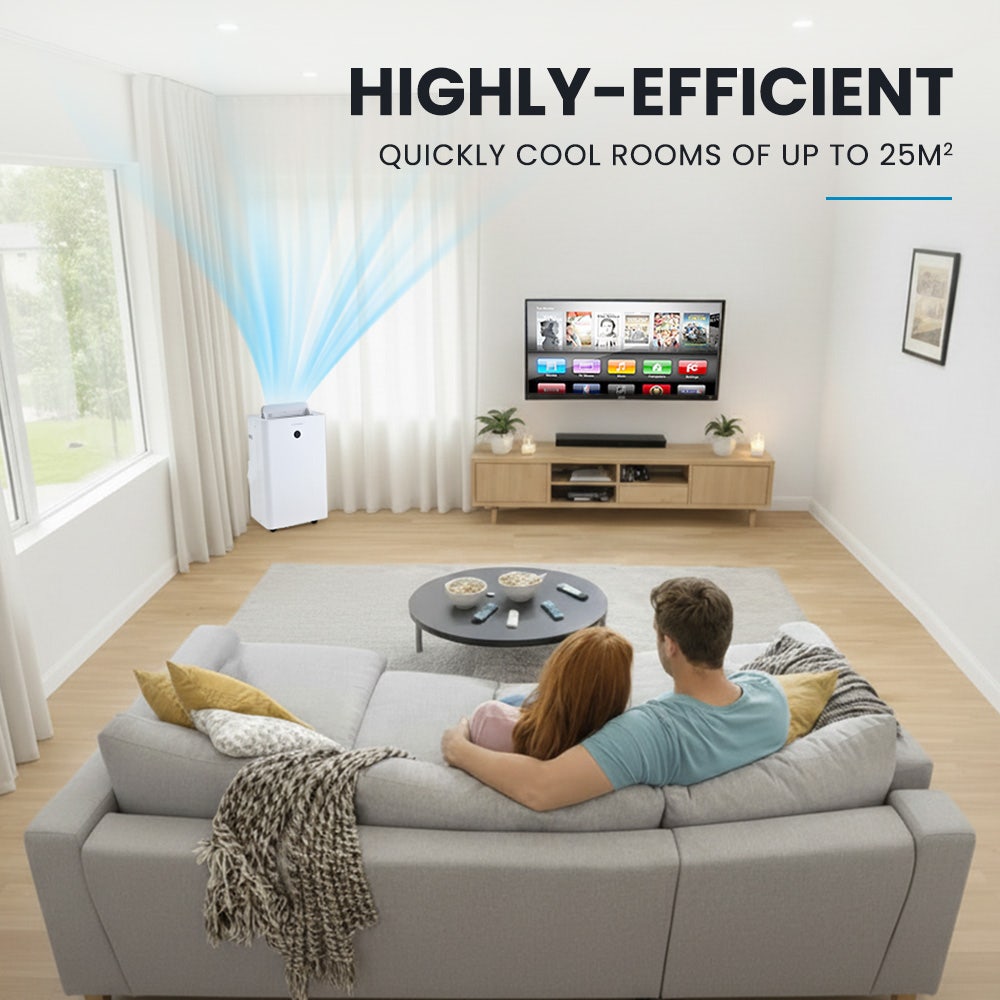 CARSON 3.5kW Portable Climate Control Air Conditioner, with Dehumidifier Mode & Fan Cooler