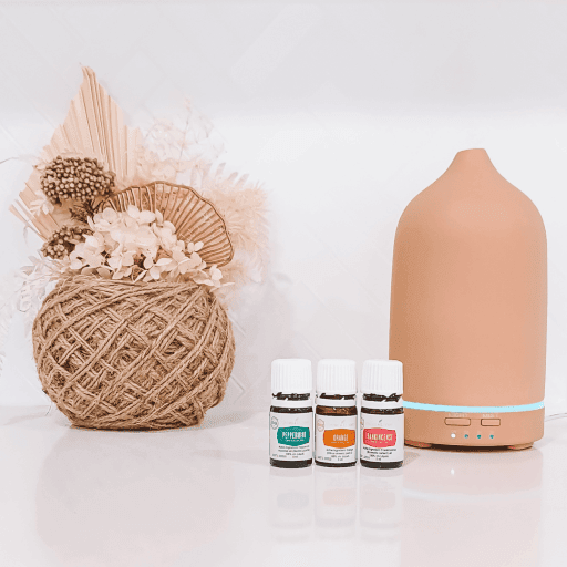 Ceramic Essential Oil Diffuser - Stone Matte Finish - Health & Beauty > Skincare > Facial Lotions & Moisturisers