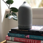 Ceramic Essential Oil Diffuser - Stone Matte Finish - Health & Beauty > Skincare > Facial Lotions & Moisturisers