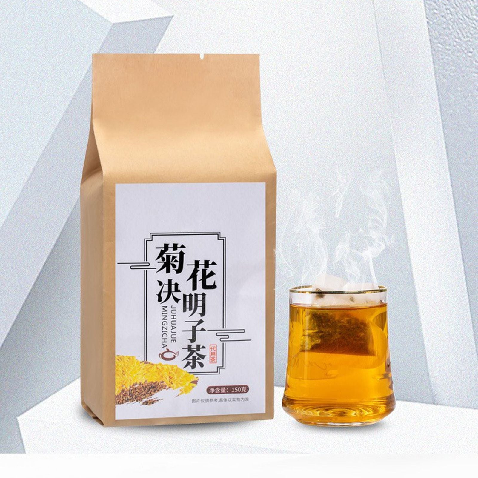 Chrysanthemum Cassia Seed Tea Bags 30 Count 150g Individual Package Herbal Tea Bags for Liver