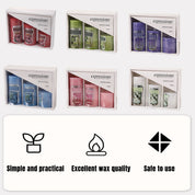Classic Simple Cylindrical Scented Candles for Home Use Aromatherapy Decoration - Blue