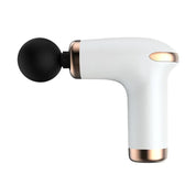 Classic White Massage Gun - 6-Speed Deep Tissue Therapeutic Massager with 4 Professional Massage Heads
