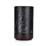 Coffee and Black Forest Design Iron Essential Oil Premium Diffuser - 7 Color LED Ultrasonic Cool Mist Humidifier 100ml
