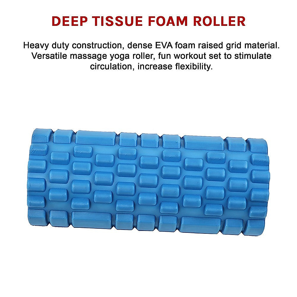 Commercial Deep Tissue Foam Roller Yoga Pilates - Sports & Fitness > Exercise Gym & Fitness > Yoga & Pilates