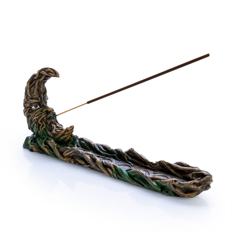 crescent moon incense stick holder