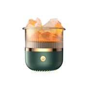 Crystal Humidifier with LED Light - Premium Aromatherapy Diffuser for Home Relaxation(green)