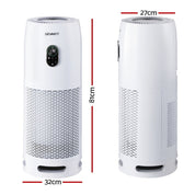 Devanti Air Purifier 4-Layer HEPA Filter White - Appliances > Aroma Diffusers & Humidifiers > Purifiers
