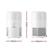 Devanti Air Purifier HEPA Filter Home Purifiers Dust Sensor PM2.5 Remover - Appliances > Aroma Diffusers & Humidifiers