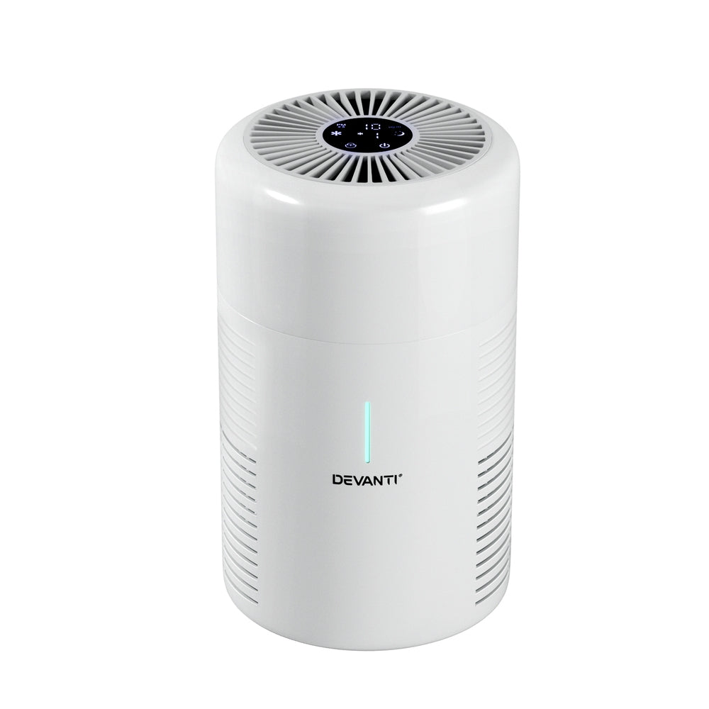 Devanti Air Purifier HEPA Filter Home Purifiers Dust Sensor PM2.5 Remover - Appliances > Aroma Diffusers & Humidifiers