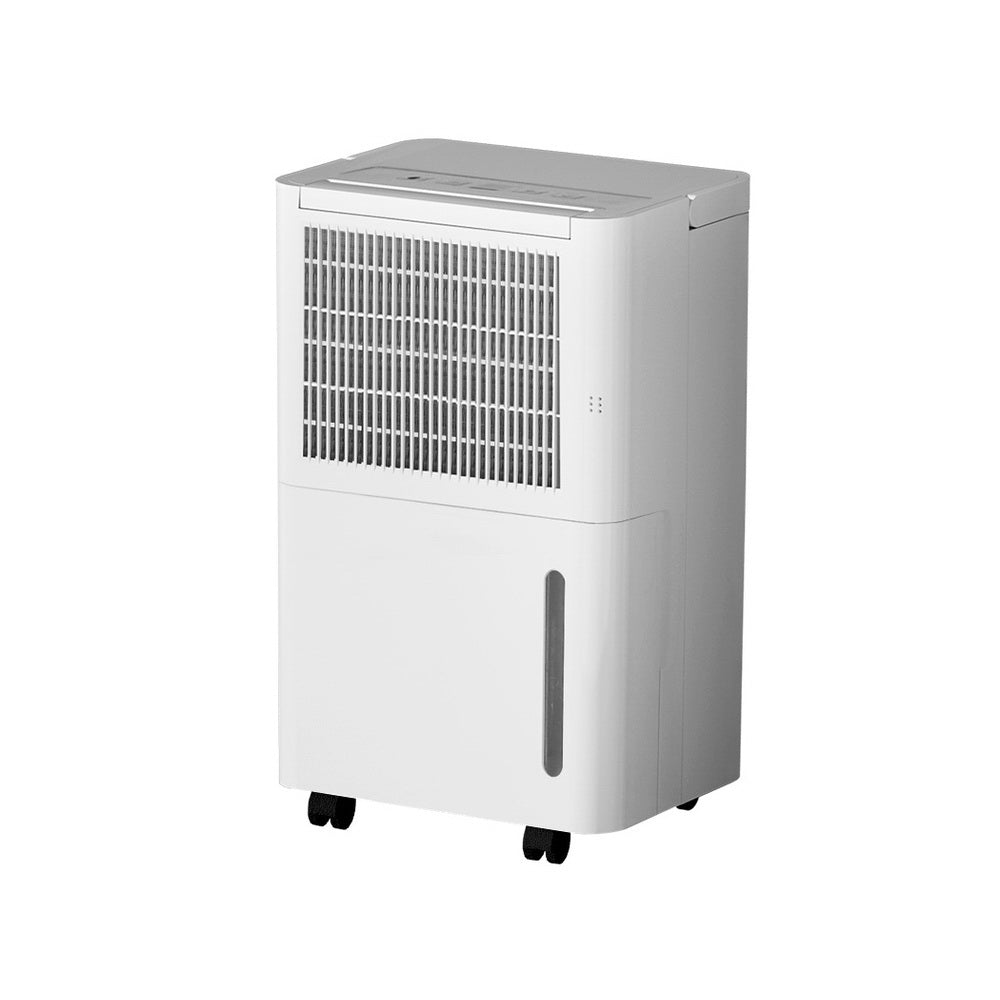 Devanti Dehumidifier 12L Air Purifier White - Appliances > Aroma Diffusers & Humidifiers > Dehumidifiers