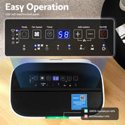 Devanti Dehumidifier 20L Air Purifier White - Appliances > Aroma Diffusers & Humidifiers > Dehumidifiers