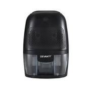 Devanti Dehumidifier 600ML Air Purifier Black - Appliances > Aroma Diffusers & Humidifiers > Dehumidifiers