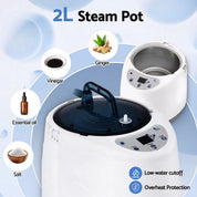 Devanti home steam portable Premium Home Sauna Tent and chair