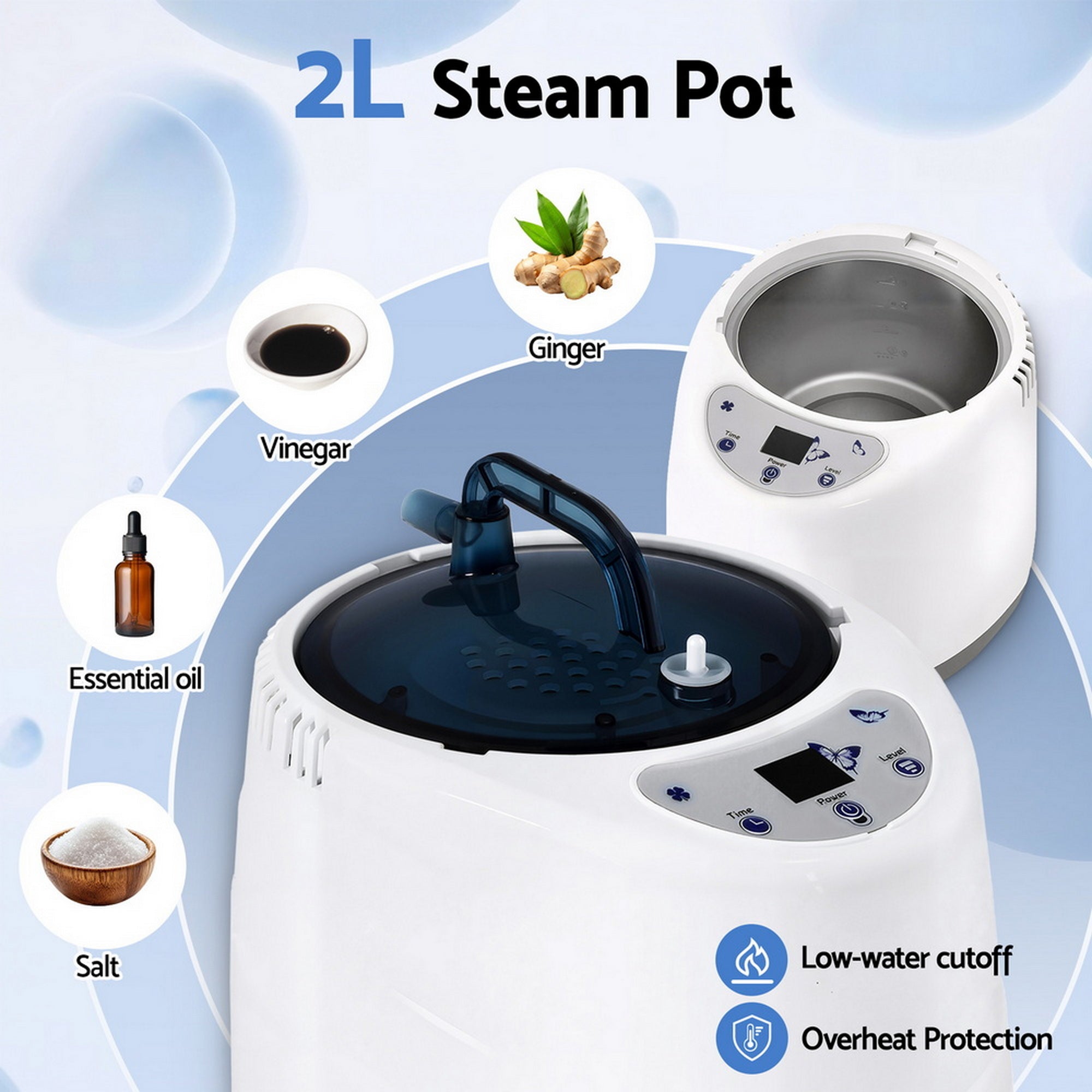 Devanti home steam portable Premium Home Sauna Tent and chair