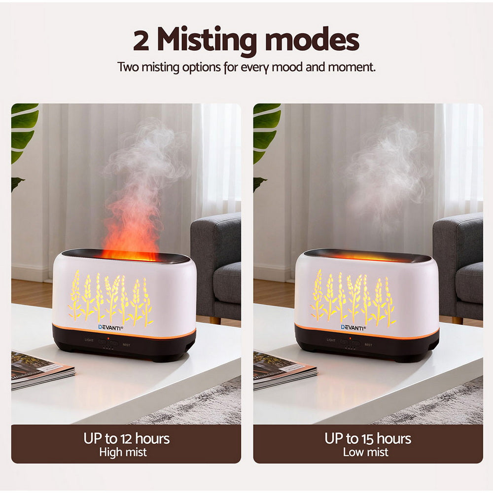 Devanti Premium Aromatherapy Diffuser Aromatherapy Flame 200ml