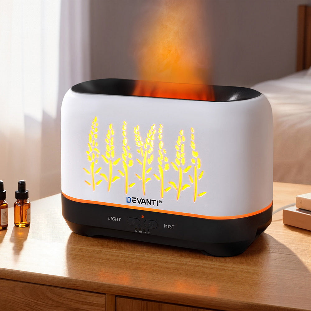 Devanti Premium Aromatherapy Diffuser Aromatherapy Flame 200ml