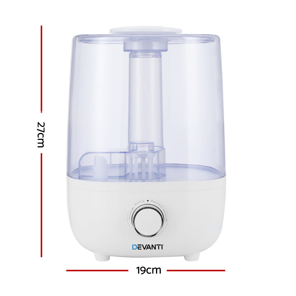 Devanti Premium Aromatherapy Diffuser Aromatherapy Humidifier 4L