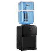 Devanti Premium Water Cooler Dispenser 22L Bench Top Chiller Purifier Filter Hot Cold Black
