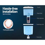 Devanti Premium Water Cooler Dispenser 22L Filter Bottle
