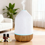 Devanti Ultrasonic Premium Aromatherapy Diffuser Aromatherapy 100ml LED Lights Iron Humidifier Forest