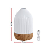 Devanti Ultrasonic Premium Aromatherapy Diffuser Aromatherapy 100ml LED Lights Iron Humidifier Forest