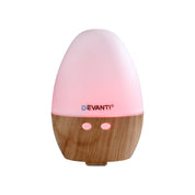 Devanti Ultrasonic Premium Aromatherapy Diffuser Aromatherapy 130ml LED Lights Iron Humidifier Forest