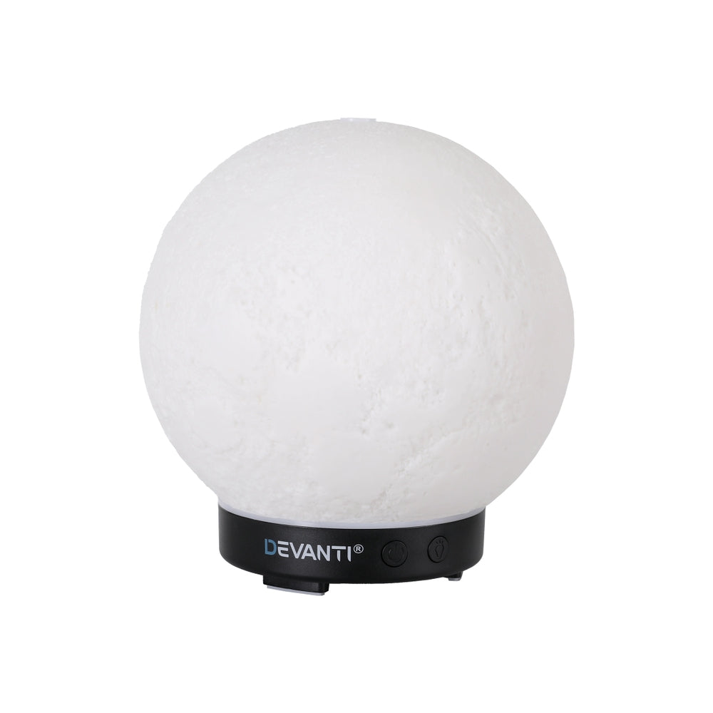 Devanti Ultrasonic Premium Aromatherapy Diffuser Aromatherapy Moon Lamp 100ml