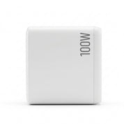 Devanti USB C Charger 100W Fast Charger 4 Port GaN Desktop Station White