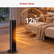 Dimplex 2.2kW DC Digital Ceramic Oscillating Electric Heater with Timer
