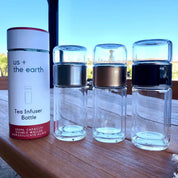 Double Wall Glass Tea Infuser Bottle - Home & Garden > Kitchenware > Drinkware