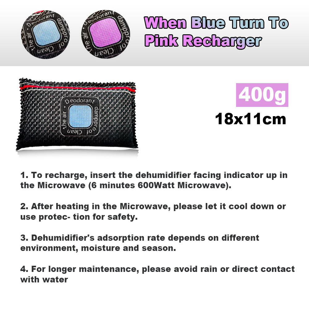 Dryer Keep Windscreen Microwave Recharge Dryer Car Dehumidifier Moisture Absorber Bag - Appliances > Aroma Diffusers &