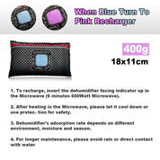 Dryer Keep Windscreen Microwave Recharge Dryer Car Dehumidifier Moisture Absorber Bag - Appliances > Aroma Diffusers &