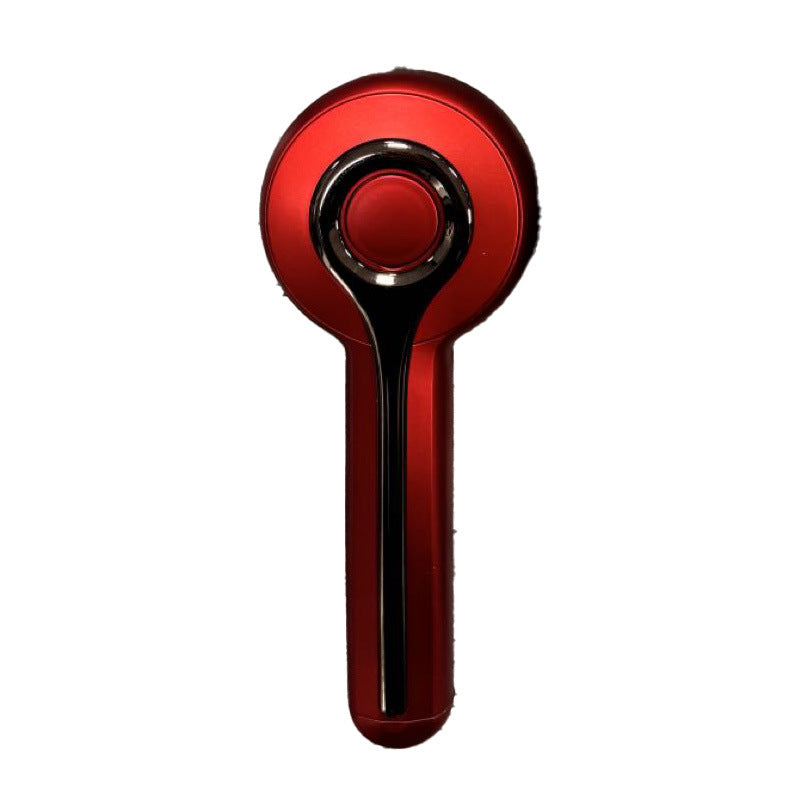 Electric Scalp Therapeutic Massager & Essential Oil Applicator Brush - 360 Kneading, 3 Modes, USB-C Rechargeable(red)
