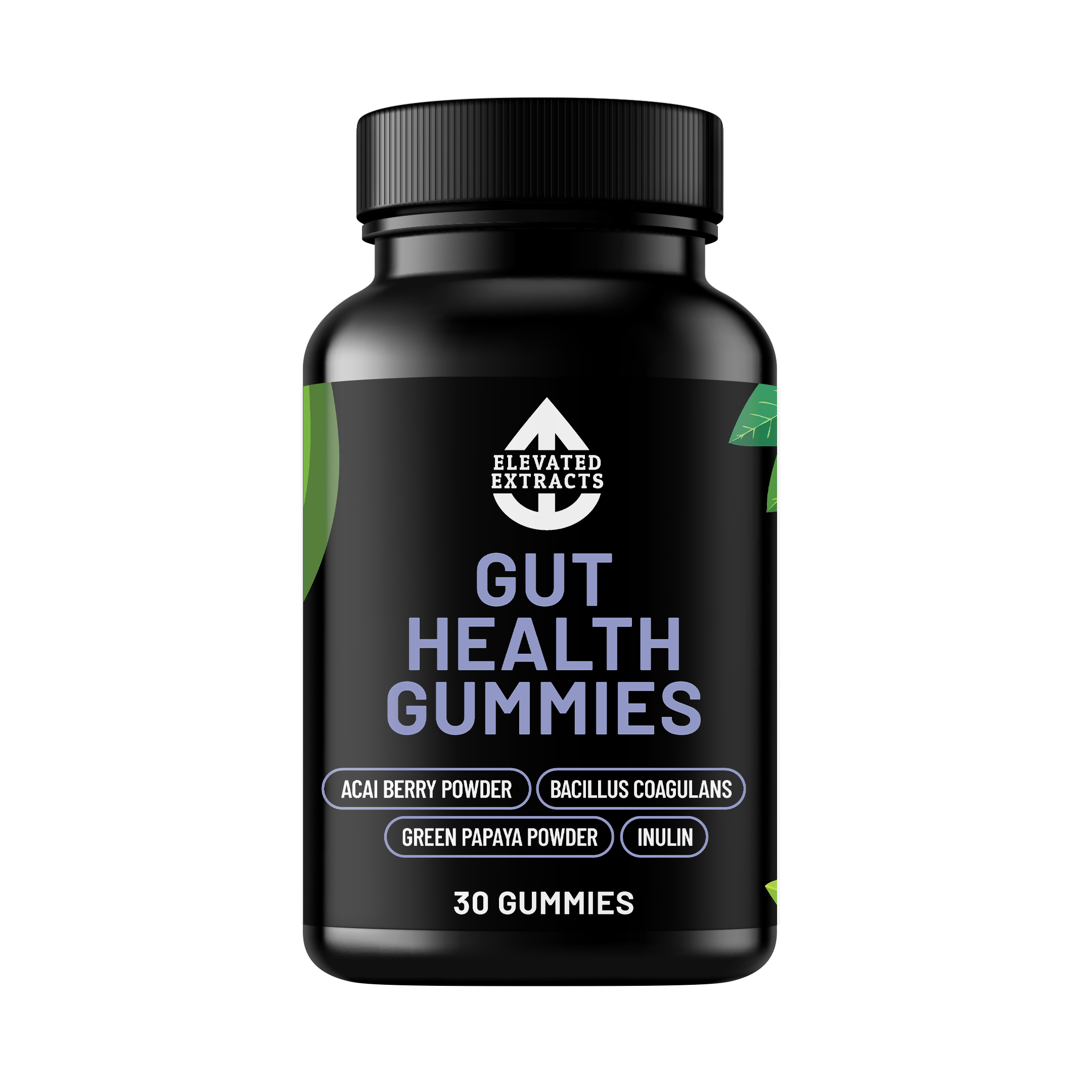 Elevated Extracts Gut Health Gummies - 30 Gummies - Health & Beauty > Nutrition & Supplements > Vitamins & Supplements