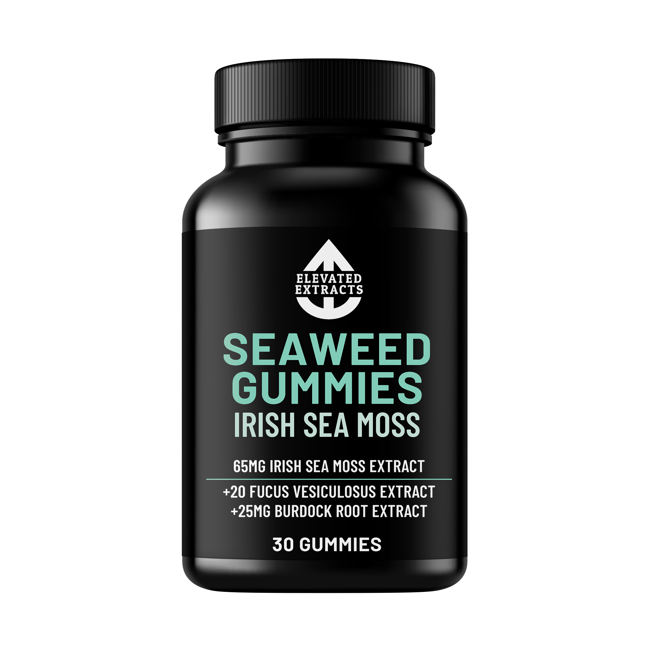 Elevated Extracts Irish Sea Moss Gummies - 30 Gummies - Health & Beauty > Nutrition & Supplements > Vitamins &