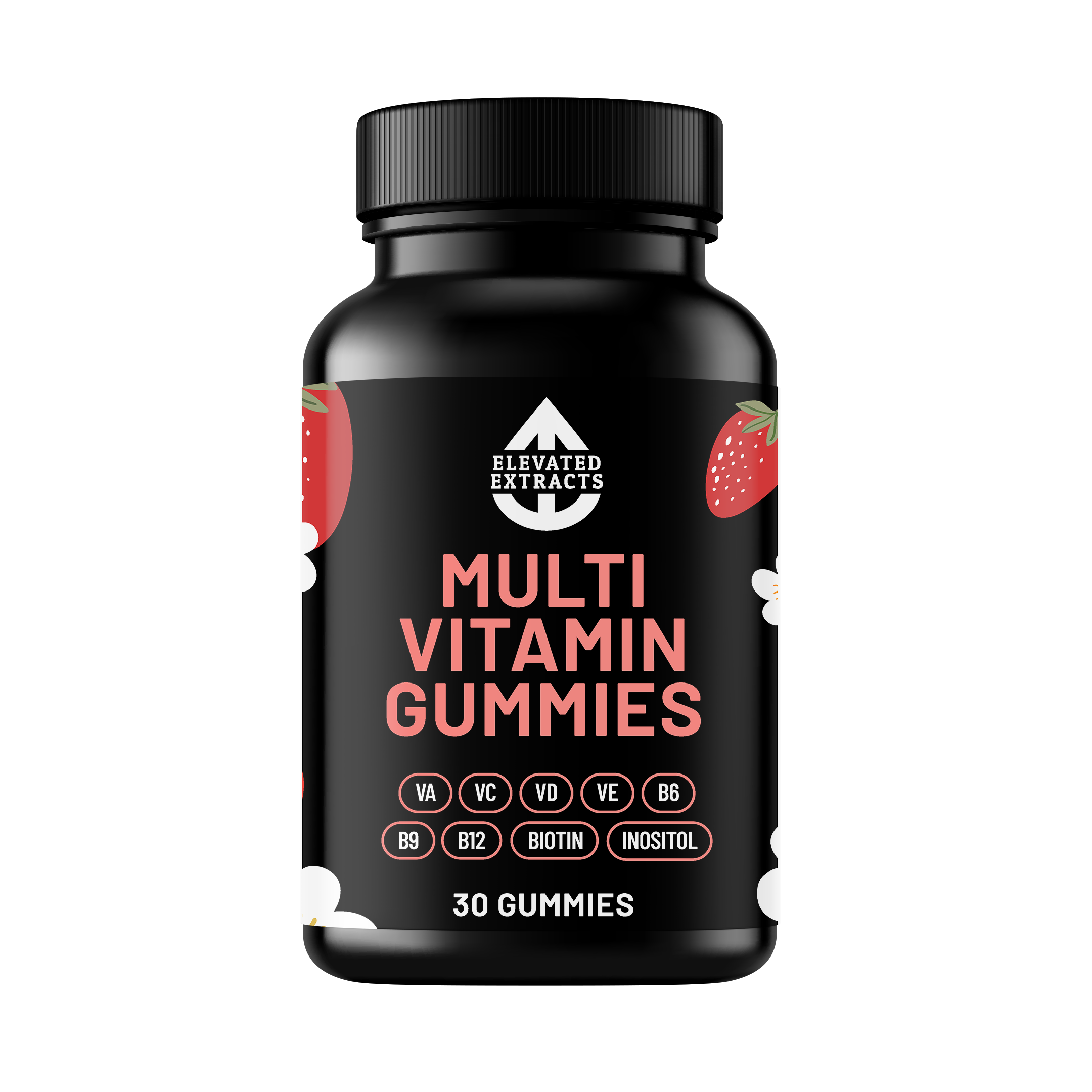 Elevated Extracts Multi-Vitamin Gummies - 30 Gummies - Health & Beauty > Nutrition & Supplements > Vitamins &