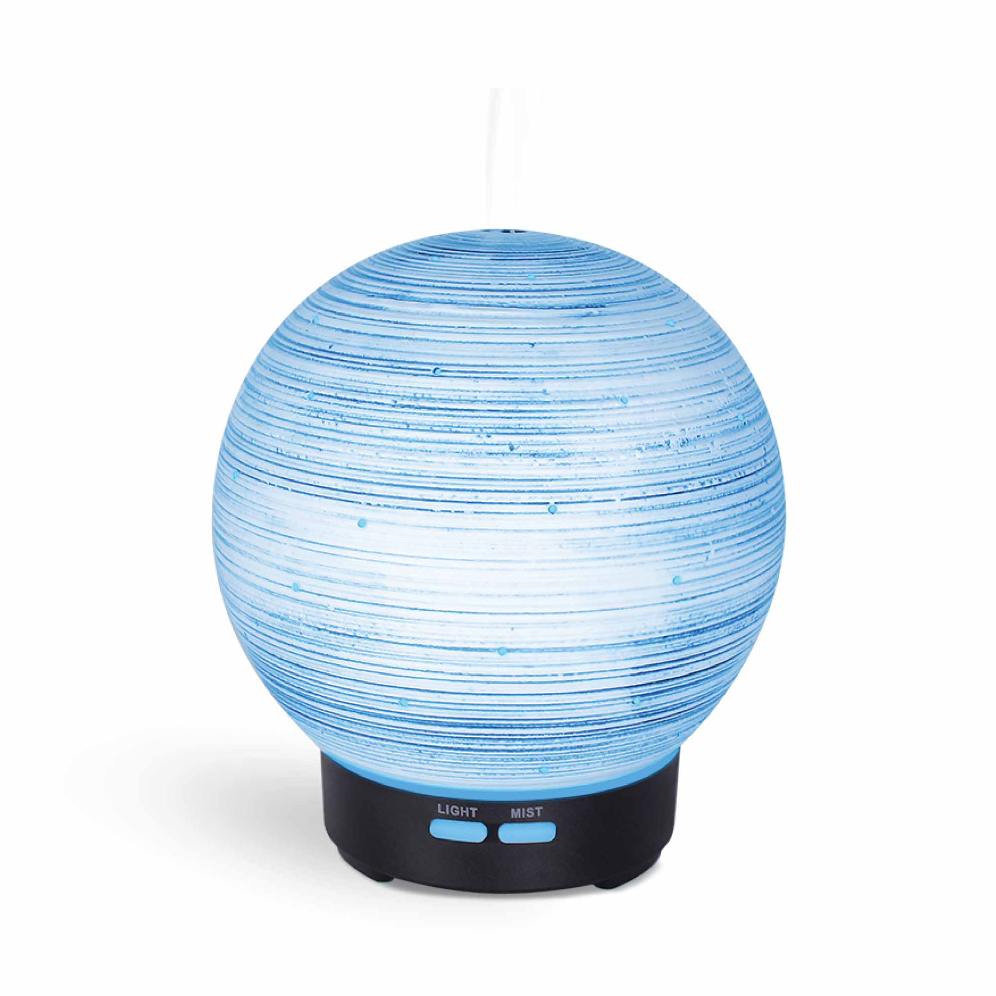 Essential Oil Aroma Diffuser - 100ml Ball Aromatherapy Ultrasonic Humidifier - Appliances > Aroma Diffusers &