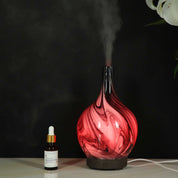 Essential Oil Aroma Diffuser - 100ml Glass Marble Aromatherapy Mist Humidifier - Appliances > Aroma Diffusers &