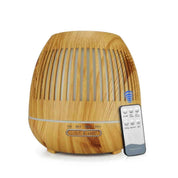 Essential Oil Aroma Diffuser and Remote - 300ml Hollow Ultrasonic Air Humidifier - Appliances > Aroma Diffusers &