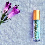 Essential Oil Crystal Gemstone Roller Bottle - Health & Beauty > Massage & Relaxation > Massage Oils