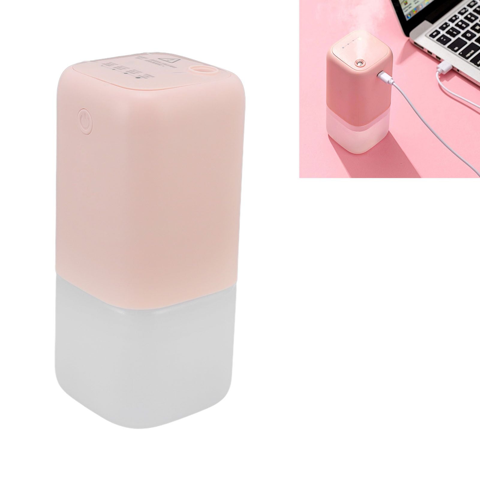 Essential Oil Diffuser Removable Ultra Silent Heating Thorough Atomization Air Humidifier 150ML Pink