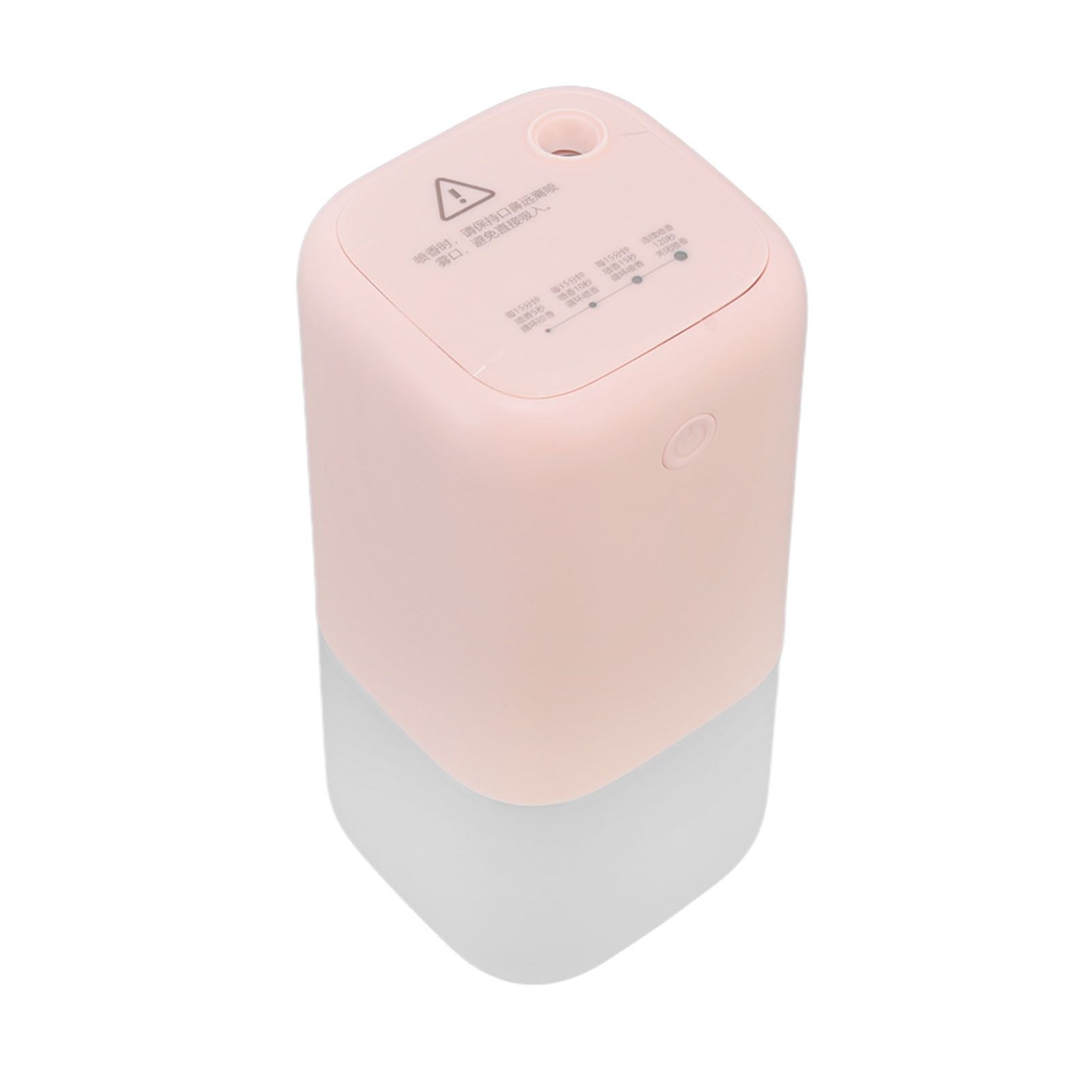 Essential Oil Diffuser Removable Ultra Silent Heating Thorough Atomization Air Humidifier 150ML Pink
