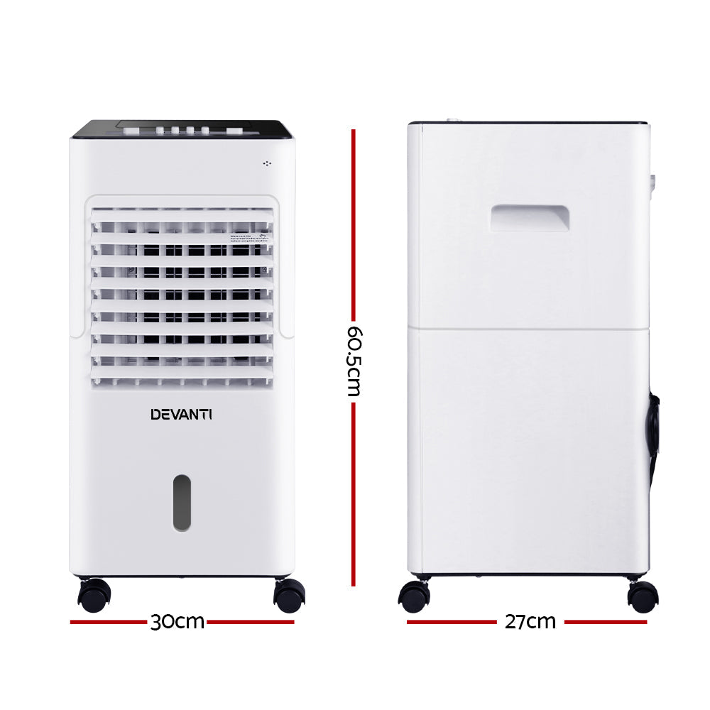 Devanti Evaporative Air Cooler Conditioner 6L - Appliances > Air Conditioners > Evaporative Coolers