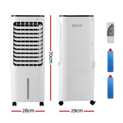 Devanti 12L Evaporative Air Cooler Conditioner - Appliances > Air Conditioners > Evaporative Coolers